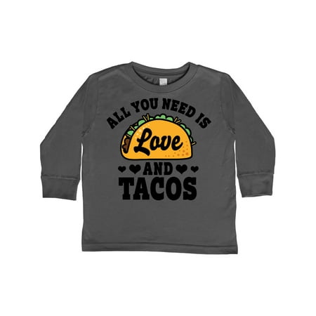 Inktastic Valentine s Day All You Need is Love and Tacos Gift Toddler Boy or Toddler Girl Long Sleeve T-Shirt
Inktastic Valentine s Day All You Need is Love and Tacos Gift Toddler Boy or Toddler Girl Long Sleeve T-Shirt