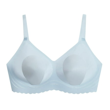 Womens Sports Bras Sleeping Thin Soft Seamless Casual Wireless Push up Bra for Womens Blue XL
Womens Sports Bras Sleeping Thin Soft Seamless Casual Wireless Push up Bra for Womens Blue XL
