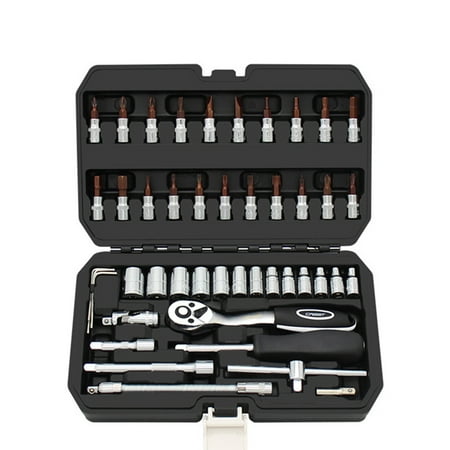 46PCS Professional Automobile Repair Tool Set Multifunctional Hand Tools Chromes Vanadium Steel Repairing Tool for Car
46PCS Professional Automobile Repair Tool Set Multifunctional Hand Tools Chromes Vanadium Steel Repairing Tool for Car