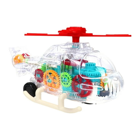 QIIBURR Battery Operated Light Transparent Toy Helicopter for Toddlers Electric Helicopter Mechanical Battery Operated Helicopter Toy with Visible Colored Moving Gears Brilliant LED Light
QIIBURR Battery Operated Light Transparent Toy Helicopter for Toddlers Electric Helicopter Mechanical Battery Operated Helicopter Toy with Visible Colored Moving Gears Brilliant LED Light