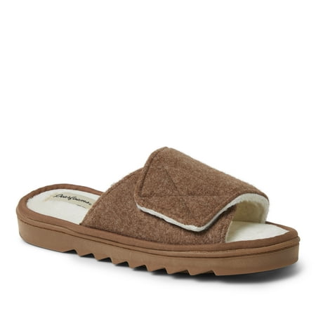 Dearfoams Women s Norma Wool Adjustable Slide Slippers
