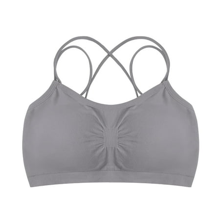 TOWED22 Womens Wireless Bra Underwire Bras for Women Unlined Full Coverage Plus Size Bra Grey M
TOWED22 Womens Wireless Bra Underwire Bras for Women Unlined Full Coverage Plus Size Bra Grey M
