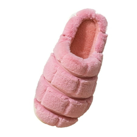 Slippers For Women Home Thick Bottom Warm Indoor Outdoor Slippers