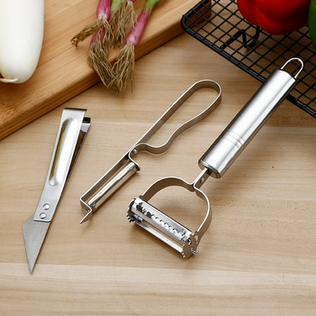 Scraper multifunctional household stainless steel pig hair clip melon and fruit grater peeler potato peeler
Scraper multifunctional household stainless steel pig hair clip melon and fruit grater peeler potato peeler