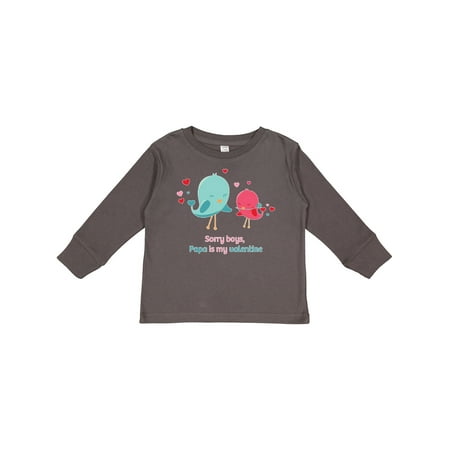 Inktastic Papa is My Valentine Gift Toddler Toddler Girl Long Sleeve T-Shirt
Inktastic Papa is My Valentine Gift Toddler Toddler Girl Long Sleeve T-Shirt