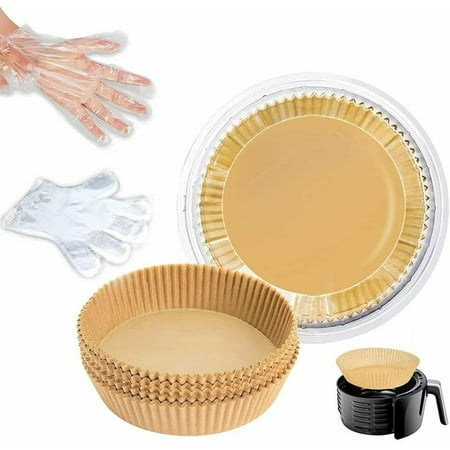 100PCS Air Fryer Disposable Paper Liner Non-stick Disposable Air Fryer Liners Baking Paper for Air Fryer Oil-proof Water-proof
100PCS Air Fryer Disposable Paper Liner Non-stick Disposable Air Fryer Liners Baking Paper for Air Fryer Oil-proof Water-proof