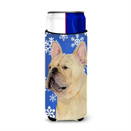 French Bulldog Winter Snowflakes Holiday Ultra Beverage Insulators for slim cans SS4623MUK
French Bulldog Winter Snowflakes Holiday Ultra Beverage Insulators for slim cans SS4623MUK
