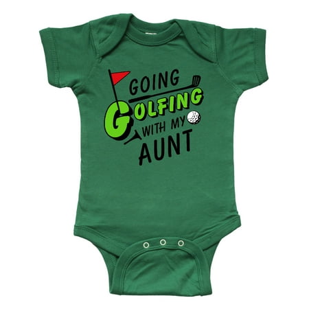 Inktastic Going Golfing with my Aunt- kids golf Gift Baby Boy or Baby Girl Bodysuit
Inktastic Going Golfing with my Aunt- kids golf Gift Baby Boy or Baby Girl Bodysuit