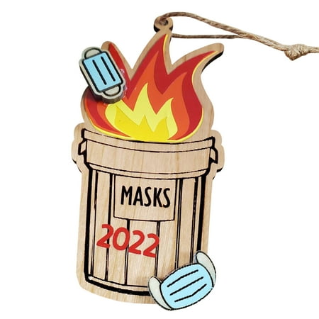 Gyedtr Spring Home Decor 2022 Dumpster Fire Christmas Ornament Christmas Tree Wooden Pendants 
Gyedtr Spring Home Decor 2022 Dumpster Fire Christmas Ornament Christmas Tree Wooden Pendants