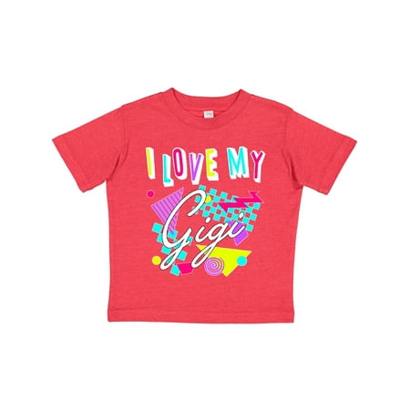 Inktastic I Love My Gigi- 80s Retro Style Gift Toddler Boy or Toddler Girl T-Shirt
Inktastic I Love My Gigi- 80s Retro Style Gift Toddler Boy or Toddler Girl T-Shirt