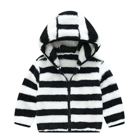 RPVATI Toddler Baby Child Children Kids Long Sleeve Padded Hooded Coat Striped Thicken Clothes Zip Up Warm Winter Outerwear 1Y-4Y
RPVATI Toddler Baby Child Children Kids Long Sleeve Padded Hooded Coat Striped Thicken Clothes Zip Up Warm Winter Outerwear 1Y-4Y