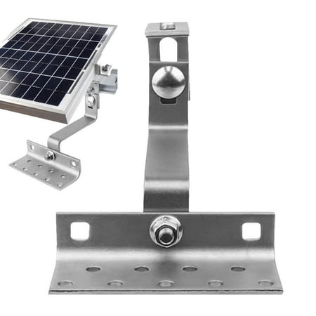 Lucybak Solar Panel Accessories Photovoltaic 180 Degrees Adjustable Installing Bracket Versatile Stainless Steel Solar Panel Rails Bracket Installation Accessories security
Lucybak Solar Panel Accessories Photovoltaic 180 Degrees Adjustable Installing Bracket Versatile Stainless Steel Solar Panel Rails Bracket Installation Accessories security