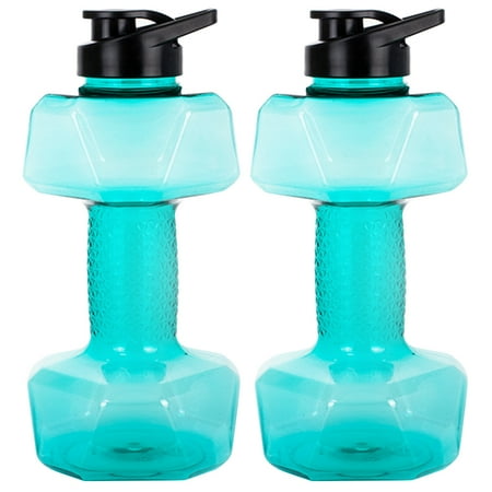 2pcs Creative Weight Shape Water Bottle Portable Fitness Water Bottle Fitness Accessory
2pcs Creative Weight Shape Water Bottle Portable Fitness Water Bottle Fitness Accessory