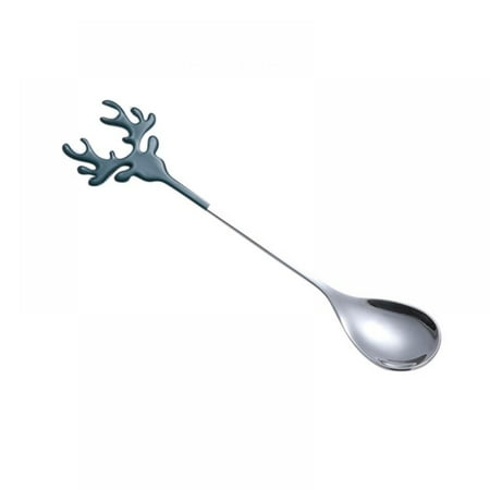 Stainless Steel Gold Elk Coffee Spoon-Creative Tableware Dessert Spoons Stirring Mixing Sugar Stir Ice Cream Cake Teaspoon
Stainless Steel Gold Elk Coffee Spoon-Creative Tableware Dessert Spoons Stirring Mixing Sugar Stir Ice Cream Cake Teaspoon