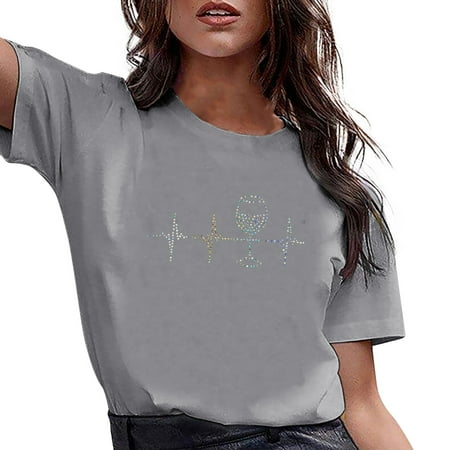 Valentine s Day Women Daily LOVE Print O Neck Tops Short Sleeve Round Neck Tee Shirt Printed Flower Loose Side Split Blouse Tunic Woman Pajamas Shirt
Valentine s Day Women Daily LOVE Print O Neck Tops Short Sleeve Round Neck Tee Shirt Printed Flower Loose Side Split Blouse Tunic Woman Pajamas Shirt