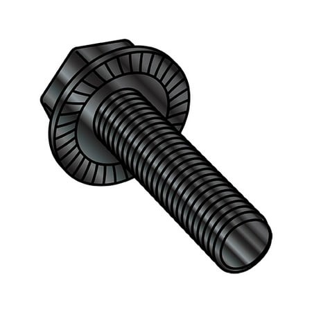 5/16-18X3/4 Serrated Hex Flanged Washer Full Thread Screw Black Oxide (Pack Qty 1 250) BC-3112MWWB 
5/16-18X3/4 Serrated Hex Flanged Washer Full Thread Screw Black Oxide (Pack Qty 1 250) BC-3112MWWB