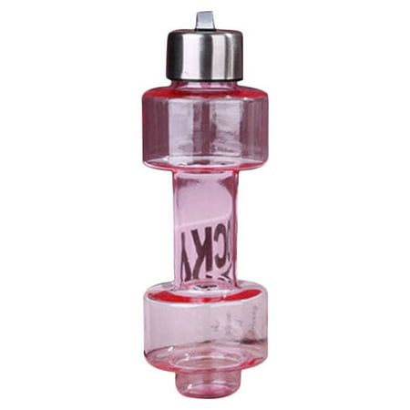 FRCOLOR Creative Leakproof Dumbbell Shape Water Cups Portable Water Bottles Outdoor Sports Travel Kettles for Picnic Party(Pink)
FRCOLOR Creative Leakproof Dumbbell Shape Water Cups Portable Water Bottles Outdoor Sports Travel Kettles for Picnic Party(Pink)