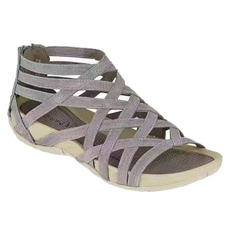 IKemiter Women s Casual Sandals Hollow Breathable Wedge Heel Leisure Shoes with Back Zipper Comfy Fish Mouth
IKemiter Women s Casual Sandals Hollow Breathable Wedge Heel Leisure Shoes with Back Zipper Comfy Fish Mouth