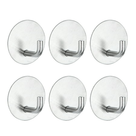 Wweis 6pcs Key Holder Stainless Steel Wall Hook Easy Install No Drill Self Adhesive clearance!
Wweis 6pcs Key Holder Stainless Steel Wall Hook Easy Install No Drill Self Adhesive clearance!