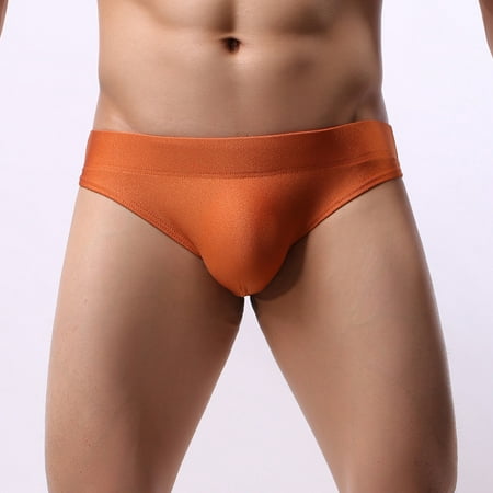 Pxiakgy lingerie for women Men Underpants Low-Waisted Pure Color Swimming Briefs Underwear Knickers Orange + S
Pxiakgy lingerie for women Men Underpants Low-Waisted Pure Color Swimming Briefs Underwear Knickers Orange + S