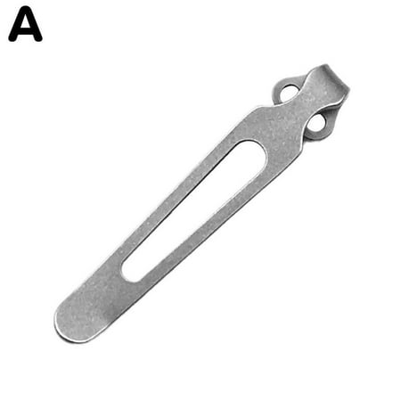 Custom Titanium Deep Carry Pocket Clip For Zero Tolerance New Q1X4