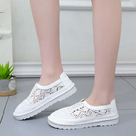 Josdec Womens Shoes Clearance Mesh Cloth Lace Flower Shoes Lightweight Ventilate Comfortable Flats Shoes
Josdec Womens Shoes Clearance Mesh Cloth Lace Flower Shoes Lightweight Ventilate Comfortable Flats Shoes