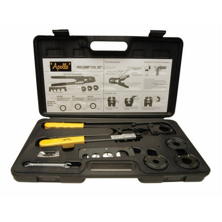 Apollo Valves Apollo 69PTKH0015K 4 in 1 Pex Multi-Head Crimp Tool Kit