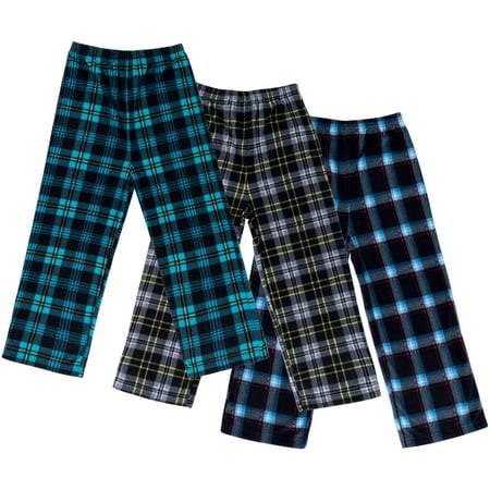 Mad Dog Concepts 3-Pack Boys Pajama Pants Soft Micro Fleece PJ Bottom with Elastic Waistband - Printed Plaid Flannel Lounge Pants for Kids (Include the size)
Mad Dog Concepts 3-Pack Boys Pajama Pants Soft Micro Fleece PJ Bottom with Elastic Waistband - Printed Plaid Flannel Lounge Pants for Kids (Include the size)