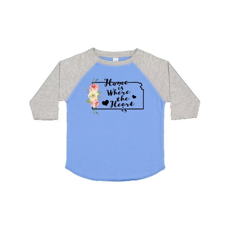 Inktastic Kansas Home Where the Heart is with Watercolor Floral Gift Toddler Boy or Toddler Girl T-Shirt
Inktastic Kansas Home Where the Heart is with Watercolor Floral Gift Toddler Boy or Toddler Girl T-Shirt