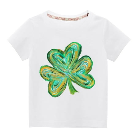 KBKYBUYZ Baby Girl Summer Outfits Toddler Kids Boys Girls Fashion Cute Round Neck Print Short Sleeve Top On Sale
KBKYBUYZ Baby Girl Summer Outfits Toddler Kids Boys Girls Fashion Cute Round Neck Print Short Sleeve Top On Sale