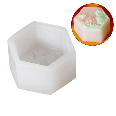 Silicone Mooncake Moulds Lotus Shaped DIY Mooncake Stamps Silicone Pudding Molds