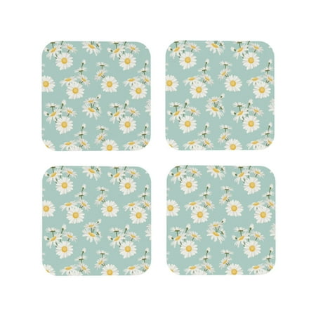 Drink Coasters Set of 4 Floral daisy A Leather Coasters for Coffee Table Protector Heat Resistant Cute Coasters for Home Decor Housewarming Gifts Bar Kitchen 4 Inch Square
Drink Coasters Set of 4 Floral daisy A Leather Coasters for Coffee Table Protector Heat Resistant Cute Coasters for Home Decor Housewarming Gifts Bar Kitchen 4 Inch Square