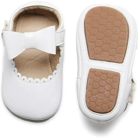 QWZNDZGR Soft Sole Baby Shoes - Infant Baby Walking Shoes Moccasins Rubber Sole Crib Shoes