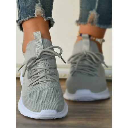 Lace-up Front Running Shoes Women‘s Footwear