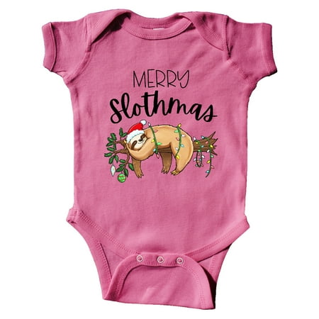 Inktastic Merry Slothmas Cute Christmas Sloth in Hat with Lights Gift Baby Boy or Baby Girl Bodysuit
Inktastic Merry Slothmas Cute Christmas Sloth in Hat with Lights Gift Baby Boy or Baby Girl Bodysuit