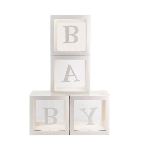 4Pcs/Set Square Transparent Balloon Boxes Baby Shower Christening Birthday Party Decor Baby
4Pcs/Set Square Transparent Balloon Boxes Baby Shower Christening Birthday Party Decor Baby