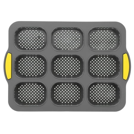 Multi-grid Bread Mold Silicone Cake Mold Practical Baking Loaf Pan Kitchen Bread Pan
Multi-grid Bread Mold Silicone Cake Mold Practical Baking Loaf Pan Kitchen Bread Pan