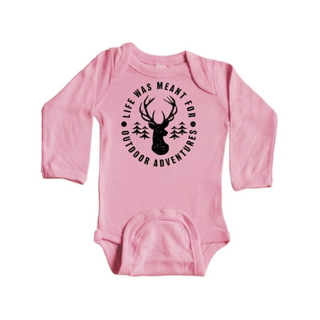 Inktastic Life was Meant For Outdoor Adventures with Deer Gift Baby Boy or Baby Girl Long Sleeve Bodysuit
Inktastic Life was Meant For Outdoor Adventures with Deer Gift Baby Boy or Baby Girl Long Sleeve Bodysuit