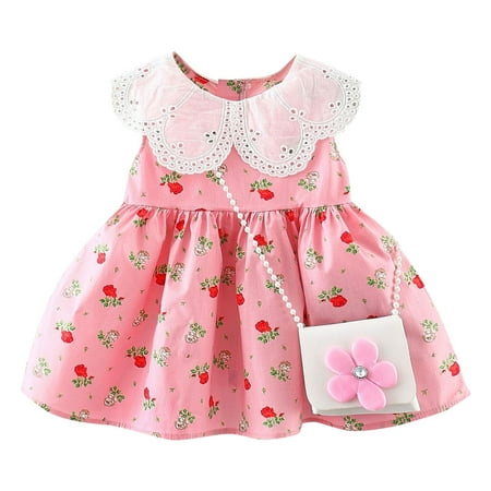 Rovga Toddler Girl Dress Clothes Sleeveless Floral Prints Ruffles Princess Dresss Dance Party Dresses Clothes
Rovga Toddler Girl Dress Clothes Sleeveless Floral Prints Ruffles Princess Dresss Dance Party Dresses Clothes