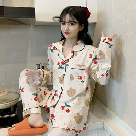PIKADINGNIS WAVMIT New Women Pyjamas Bubble Cotton Long Tops Young Girl Pajamas Sets NightSuit Girl Sleepwear Sets Women Home Wear Clothes
PIKADINGNIS WAVMIT New Women Pyjamas Bubble Cotton Long Tops Young Girl Pajamas Sets NightSuit Girl Sleepwear Sets Women Home Wear Clothes