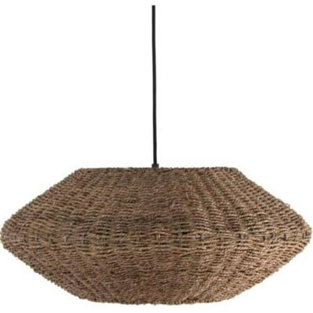 Dainolite PRL-243P-NAT 3 Light Incandescent Pendant Natural