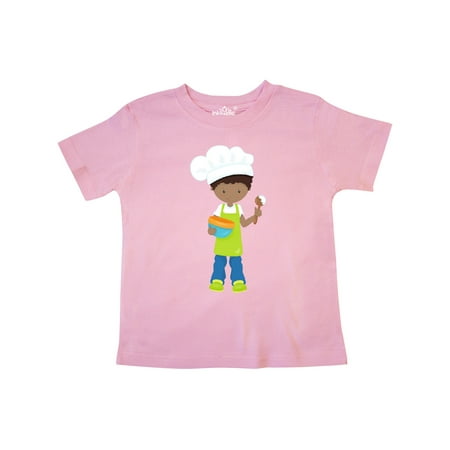 Inktastic African American Boy Baking Boy Boy With Apron Gift Toddler Boy Girl T-Shirt
Inktastic African American Boy Baking Boy Boy With Apron Gift Toddler Boy Girl T-Shirt