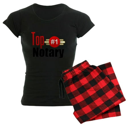 CafePress - Top Notary Pajamas - Women s Dark Pajamas