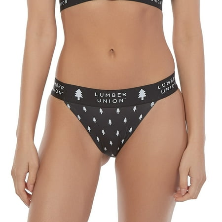 Women s Soft Spandex String Bikini Signature Pattern Underwear
