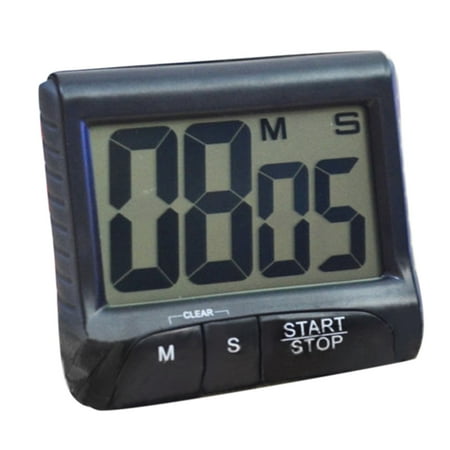 VEAREAR Kitchen LCD Digital Kitchen Timer Large LCD Digital Screen Kitchen Timer Count-Down Back Stand Clock Loud Alarm
VEAREAR Kitchen LCD Digital Kitchen Timer Large LCD Digital Screen Kitchen Timer Count-Down Back Stand Clock Loud Alarm