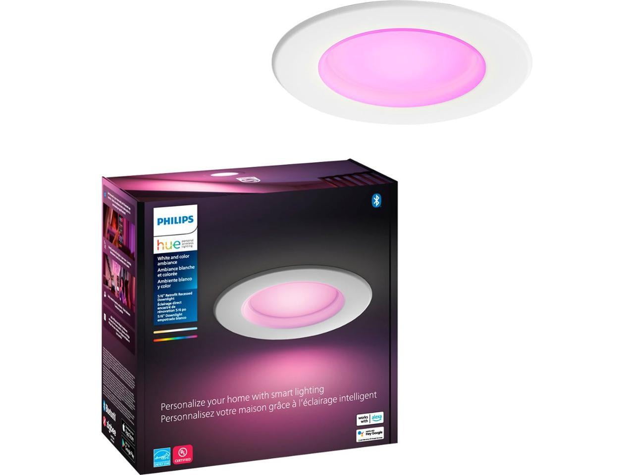 Philips Hue White And Color Ambiance 5 6 High Lumen Recessed Downlight