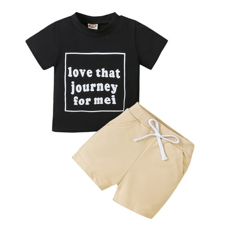 ZMHEGW Toddler Outfits Kids Baby Boys Short Sleeve Letter Tops Solid Short Pants Outfit Set 2Pcs Clothing Sets For Teen Girls
ZMHEGW Toddler Outfits Kids Baby Boys Short Sleeve Letter Tops Solid Short Pants Outfit Set 2Pcs Clothing Sets For Teen Girls