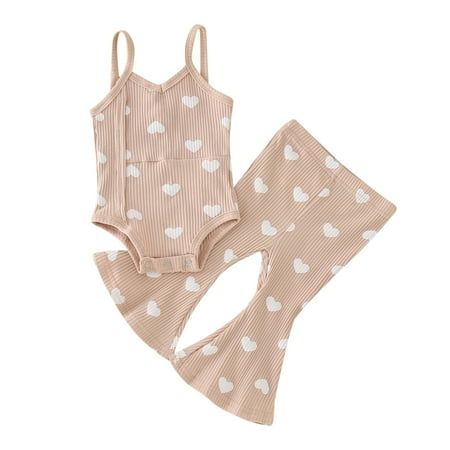 Baby Girls Outfits Love Belt Printed Bell Bottoms 2pcs Kids Children Spring Summer Casual Cute Cartoon Fashion Outwear Streetwear Sets
Baby Girls Outfits Love Belt Printed Bell Bottoms 2pcs Kids Children Spring Summer Casual Cute Cartoon Fashion Outwear Streetwear Sets