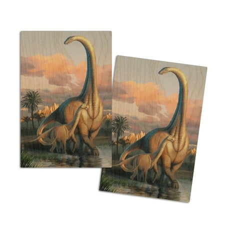 Apatosaurus Dinosaur (4x6 Birch Wood Postcards 2-Pack Stationary Rustic Home Wall Decor)
Apatosaurus Dinosaur (4x6 Birch Wood Postcards 2-Pack Stationary Rustic Home Wall Decor)