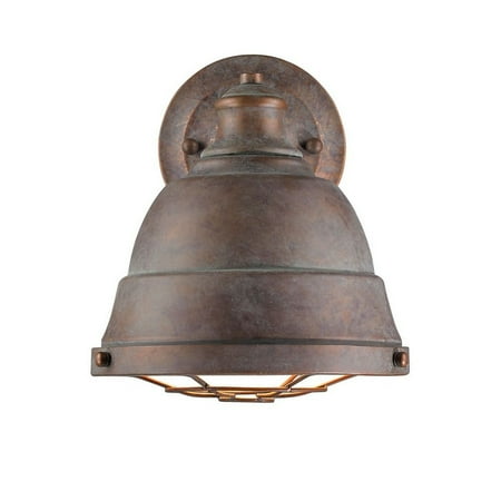 1 Light Rustic Steel Wall Mount with Steel Shade-10.25 inches H By 9.25 inches W-Copper Patina Finish Bailey Street Home 170-Bel-1802664
1 Light Rustic Steel Wall Mount with Steel Shade-10.25 inches H By 9.25 inches W-Copper Patina Finish Bailey Street Home 170-Bel-1802664